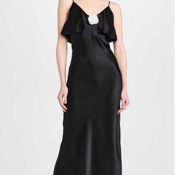 Rodarte Silk Satin Dress - Picture 1 of 3